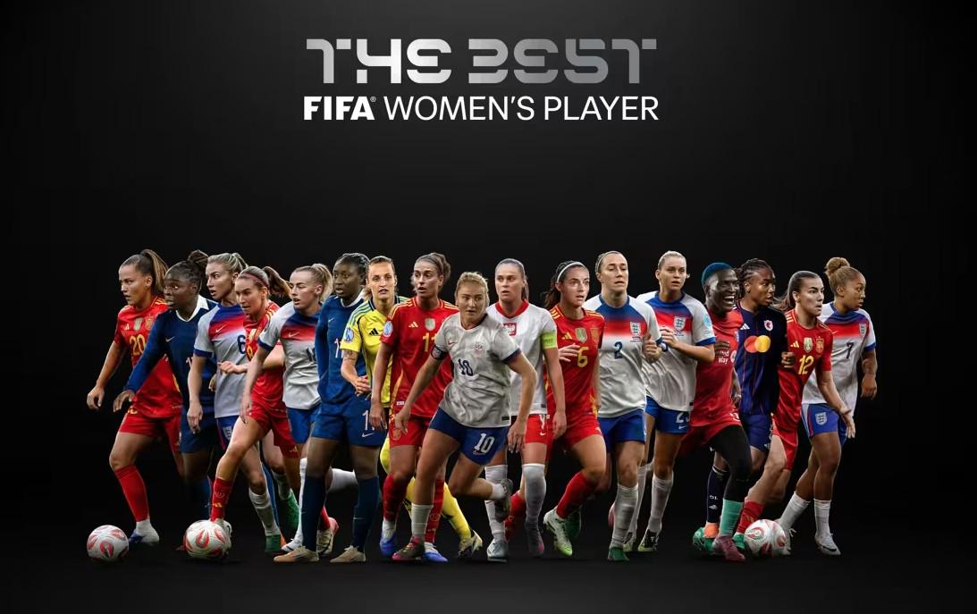 FIFA年度最佳女足球员候选：拉索、邦马蒂、卡尔登泰等人在列