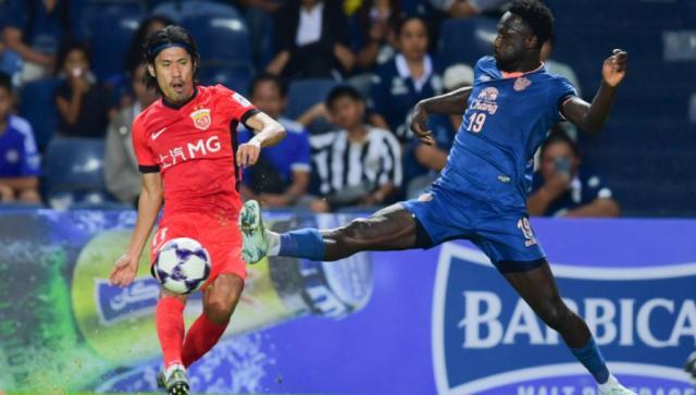 【亚冠精英】素巴猜破门王燊超造险 武里南2比0海港